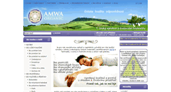 Desktop Screenshot of amwa.cz