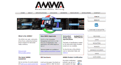 Desktop Screenshot of amwa.tv